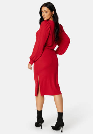Gry Balloon Sleeve Dress