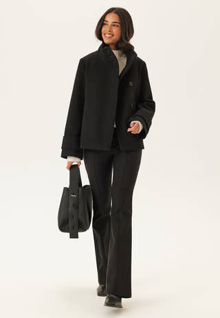 High Neck Short Coat