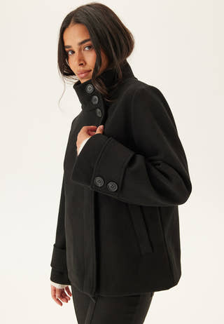 High Neck Short Coat