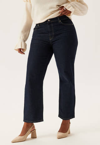 High Straight Ankle Jeans
