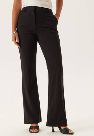 High Waist Flared Suit Trousers