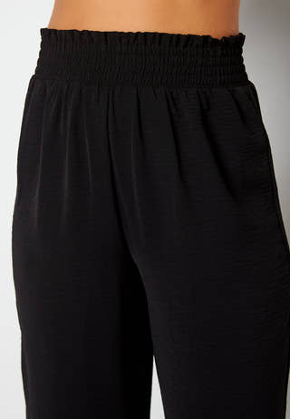 Smock Waist Ankle Trousers
