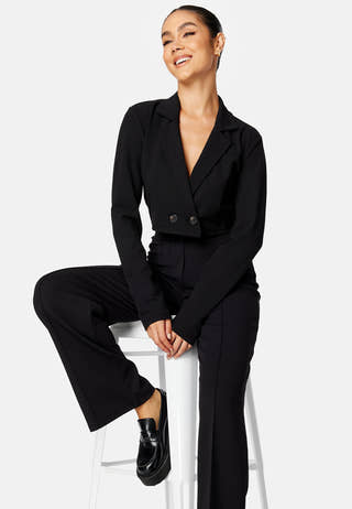Hilma cropped blazer