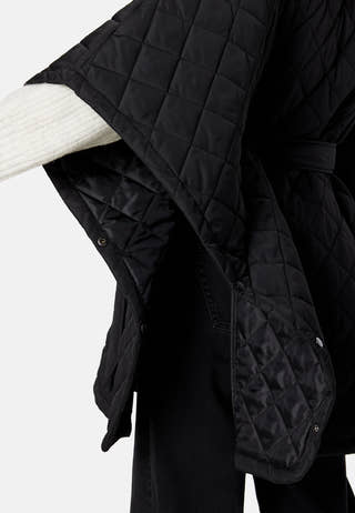 Hiri Quilted Poncho