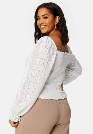Square Neck Smock Top
