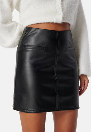 Short PU Skirt
