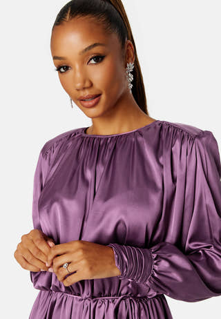 Klara Satin Dress