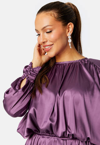 Klara Satin Dress