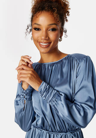 Klara Satin Dress