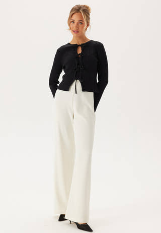 Knitted Bow Cardigan