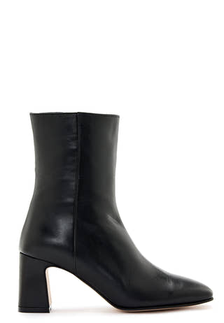 CC Leather Heeled Boots