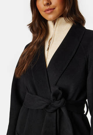 Leslie Belted Wool Coat