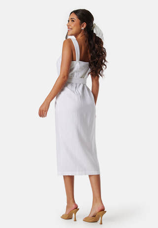 Linen Blend Dress