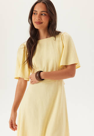 Linen Midi Dress