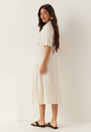 Linen Shirt Dress