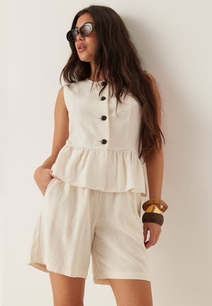 Linen Shorts