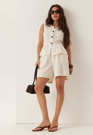 Linen Shorts
