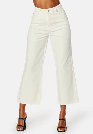 Cropped Wide Jeans