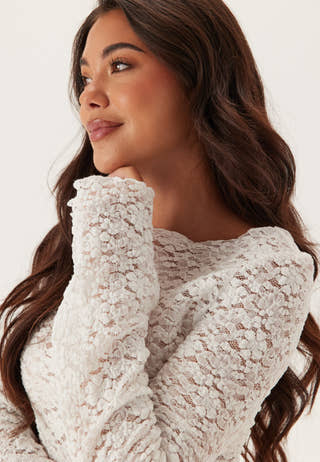 Long Sleeve Lace Top