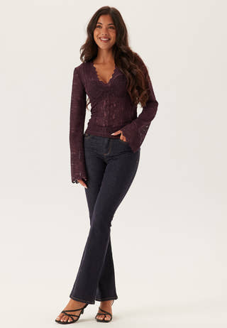 Long Sleeve Lace Top
