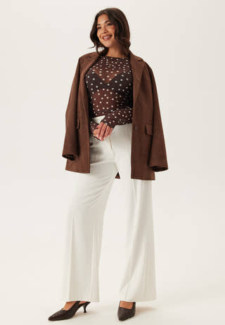 Long Sleeve Mesh Top