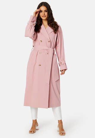 Belted Midi Trenchcoat