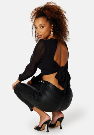 Malia Open Back Blouse