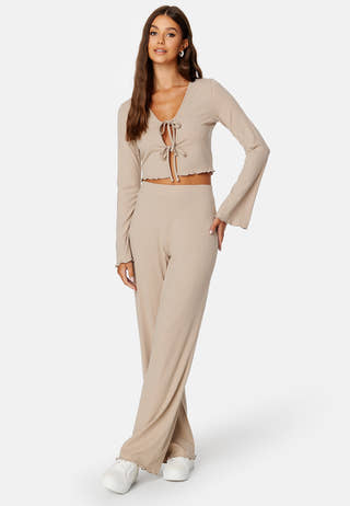 Malvina tie rib top