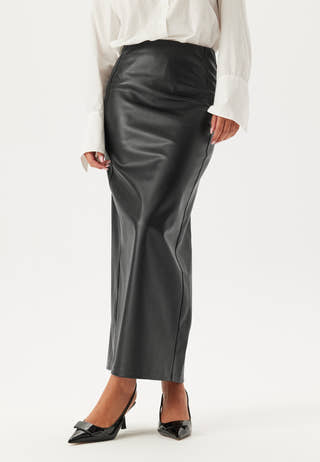 Maxi PU Skirt