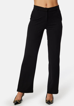 Soft Suit Straight Trousers Petite