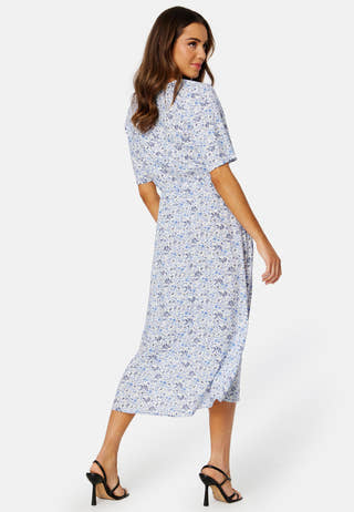 Melanie butterfly sleeve dress