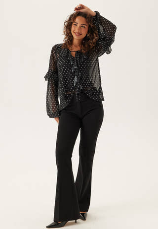 Mesh Frill Top
