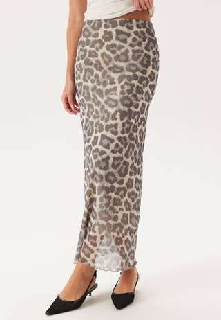 Mesh Maxi Skirt