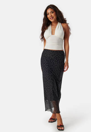 Mesh Midi Skirt