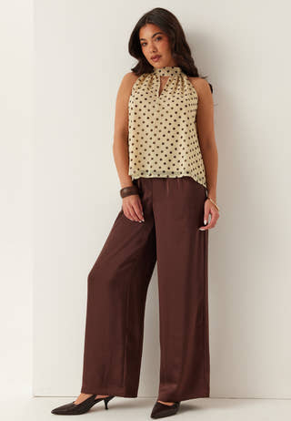 Mesh Tie Top