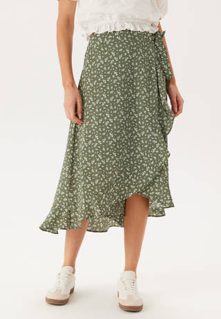 Midi Wrap Skirt