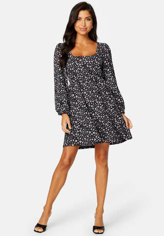 Miriam balloon sleeve dress