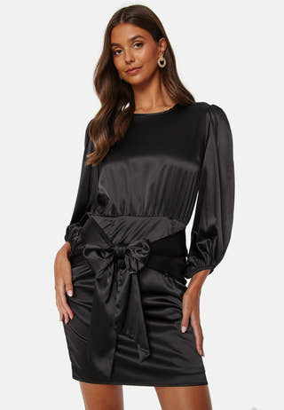 Nellie Satin Dress