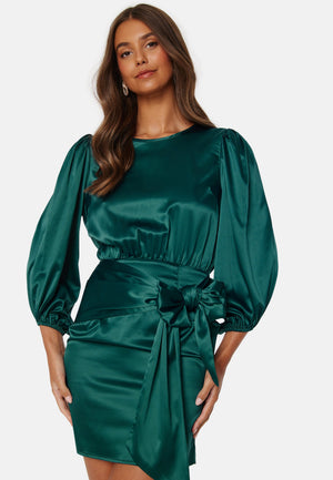 Nellie Satin Dress