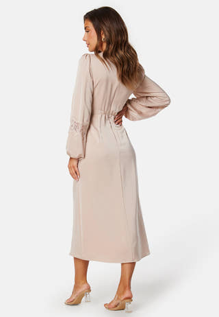Satin Midi Dress