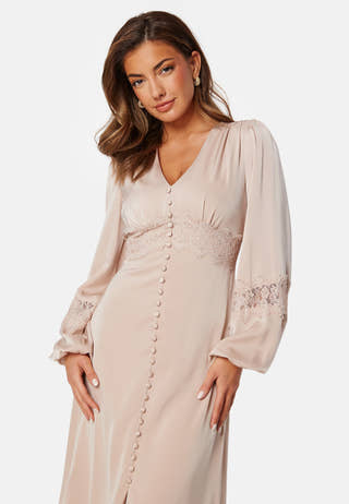 Satin Midi Dress