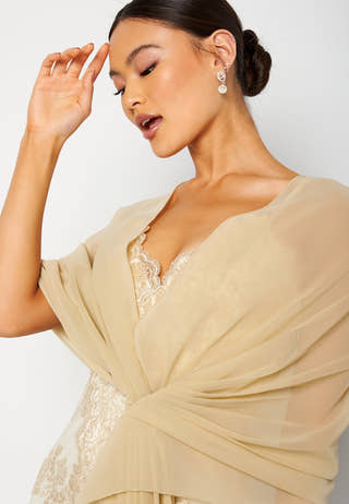 Chiffon Shawl