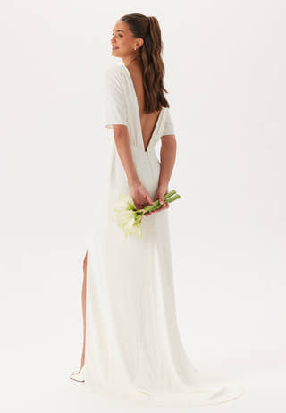 Open Back Wedding Gown