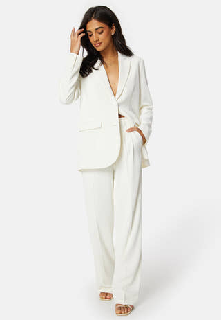 Straight Leg Suit Pants