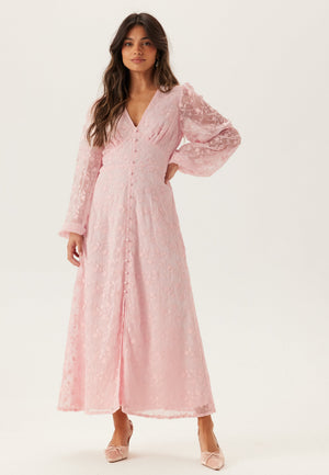 Embroidered Midi Dress