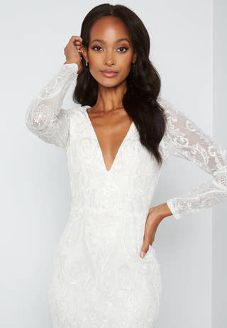 Evita embellished dress