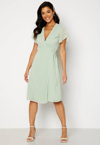 Grienne Wrap Midi Dress
