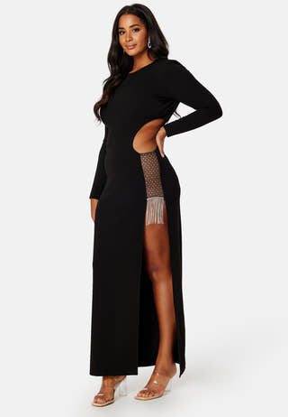 Super cut out  Bejewelled Gown