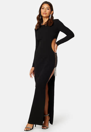 Super cut out  Bejewelled Gown