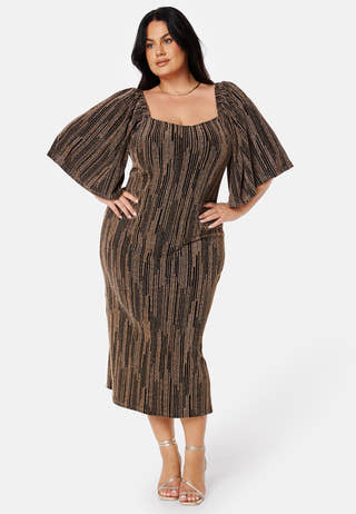 Lova-Lii Sparkling Midi Dress